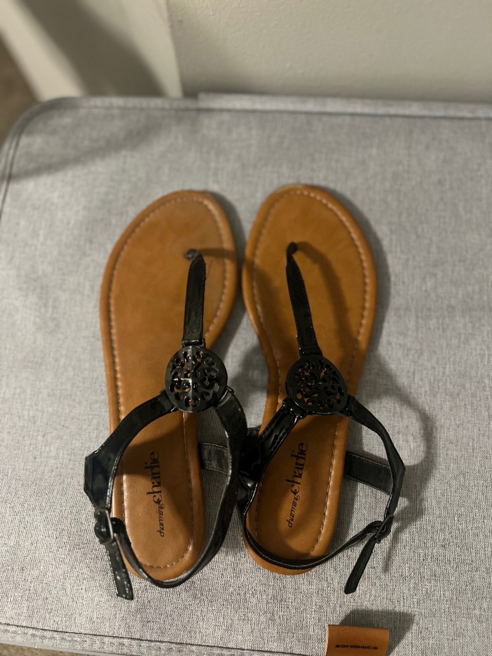 Charming Charlie black sandal 8.5